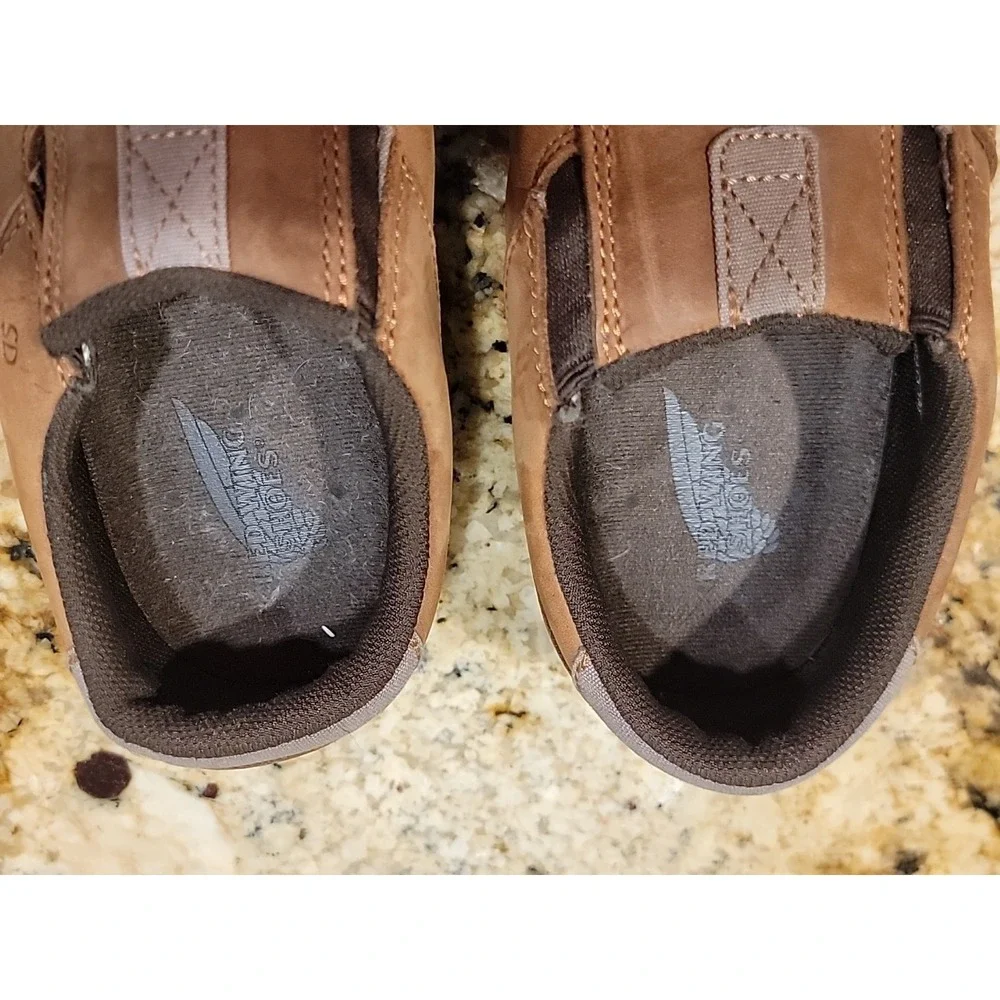 Red Wing 6705 Safety Toe Slip on Work Shoes Mens 8.5ee EUR 41.5 Brown Leather